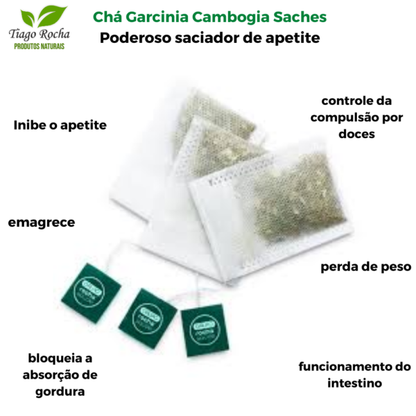 Chá de Garcinia cambogia Desr Sachê 8 unidades