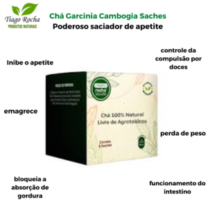 Chá de Garcinia cambogia Desr Sachê 8 unidades