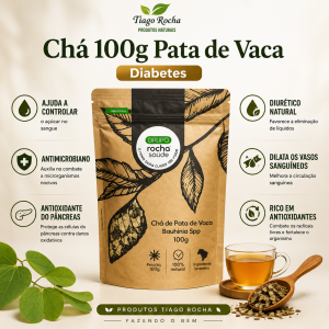 Chá Pata de Vaca 100g Diabetes