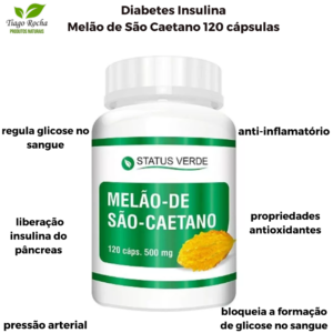 Melão de São Caetano 120caps Diabetes