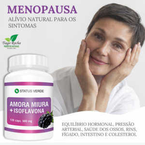 Amora Miura + Isoflavona 120 Cápsulas 500mg