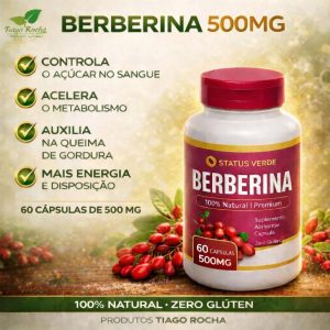 Saciador Emagrecedor Berberina 60 cápsulas