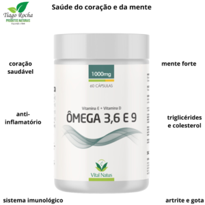 Ômega 3 6 9 1000mg