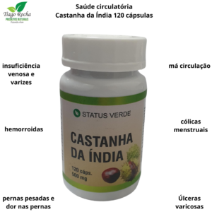 Castanha da Índia Circulatório 120 cápsulas