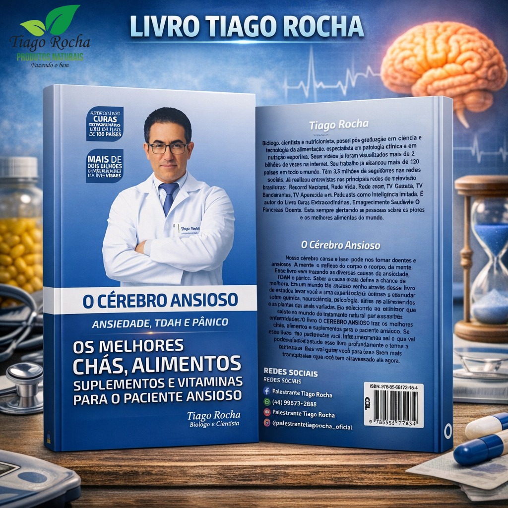 Livro O Cérebro Ansioso Frete Grátis
