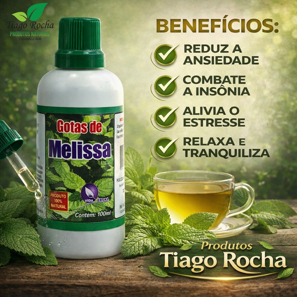 Calmante Gotas de Melissa 100 ml