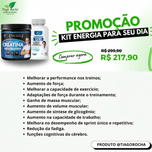 Kit Energia Q10 e Creatina