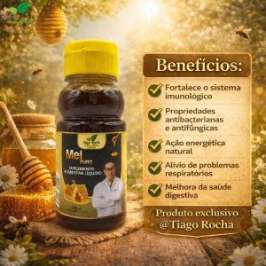 Mel Puro Tiago Rocha 180ml