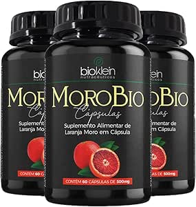 kit MoroBio Laranja Moro Antioxidante 60 .