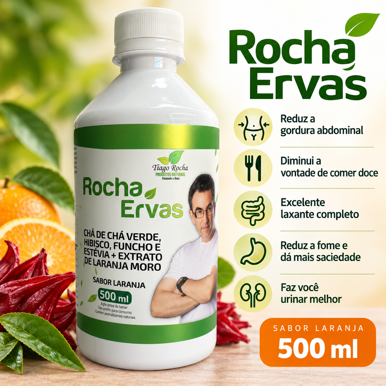Emagrecedor Composto Rocha Ervas 500ml