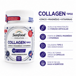 Collagen Colágeno tipo2 articulações SF