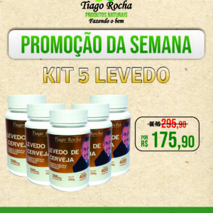 kit 5 levedos