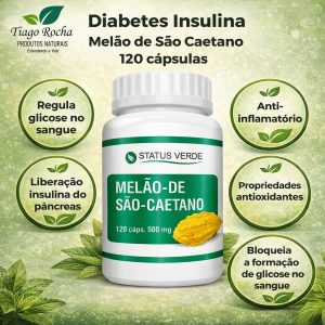 Melão de São Caetano 120caps Diabetes