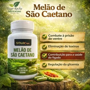 Melão de São Caetano 60caps Diabetes