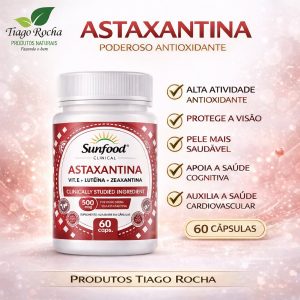 Astaxantina com Vit. E Luteína e Zeaxantina SF