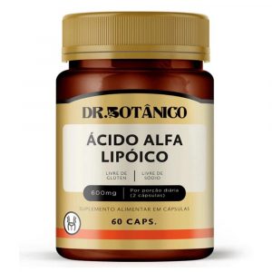 Poderoso antioxidante Ácido Alfa Lipóico 600mg DR