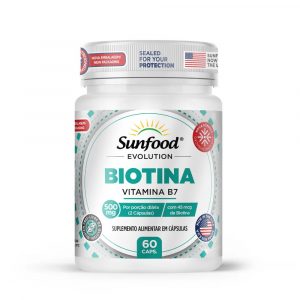 Vitamina da Beleza Biotina B7 45mcg SF