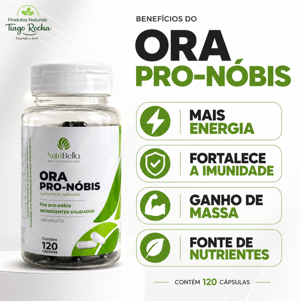 Ora Pro Nóbis 120 cápsulas 500mg