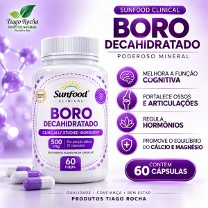 Boro Decahidratado 500mg SF