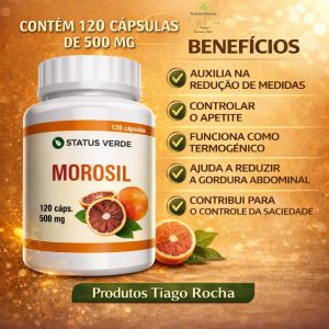 Laranja Moro Morosil 120 cápsulas 
