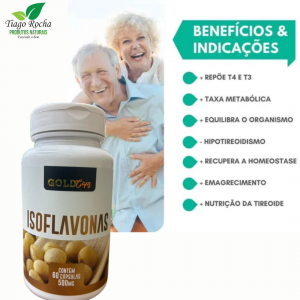 Isoflavonas de Soja 60 cápsulas