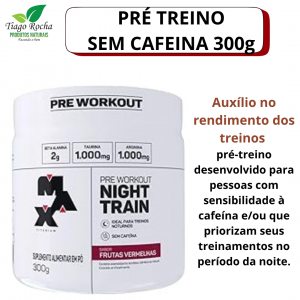 Pré Treino sem Cafeína 300g