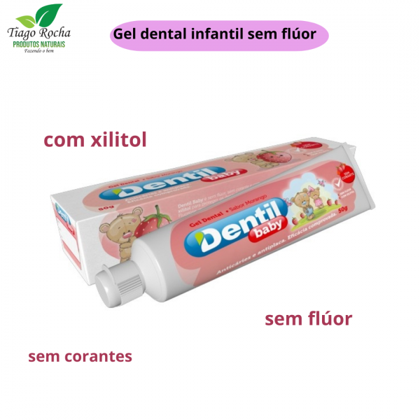 Gel dental sem flúor com Xilitol 50g Baby - Image 2