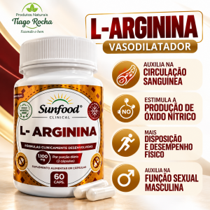 Vasodilador L-Arginina 1100mg SF