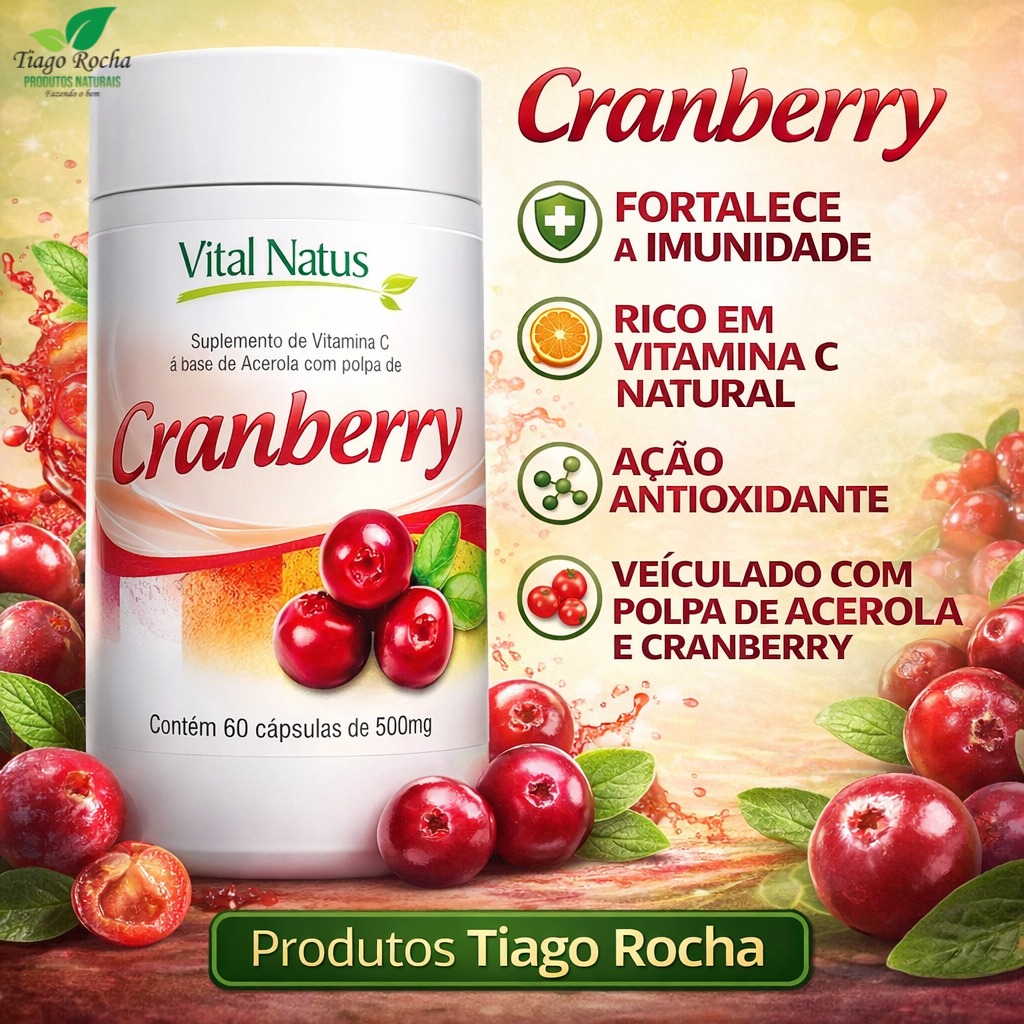 Cranbrerry 500mg 60 cápsulas
