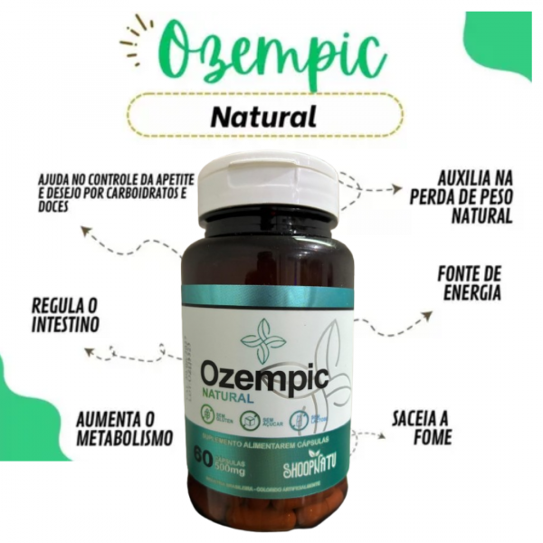 Ozempic natural 60 cápsulas 500mg