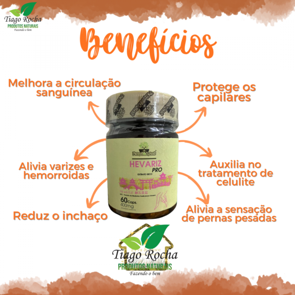 HEVARIZpro 60 cáps 400mg varizes