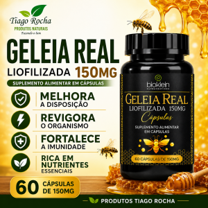 Geléia Real liofilizada com vitaminas