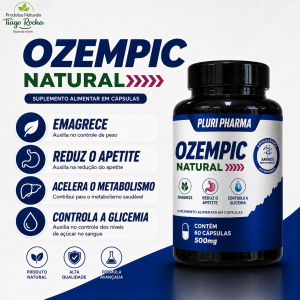 Ozempic natural 60 cápsulas 500mg