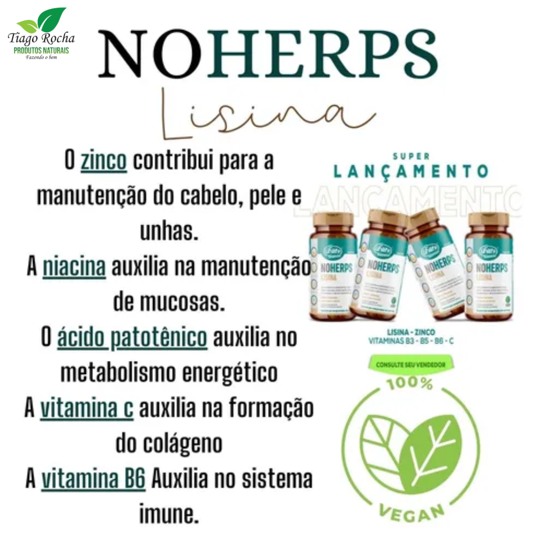 Lisina c Vitaminas 90 comprimidos 1000mg - Imagem 2