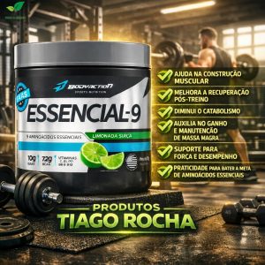 9 aminoácidos essenciais 225g