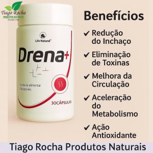 Drena + diurético e drenagem linfática