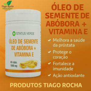 Óleo Semente Abóbora com Vitamina E SV