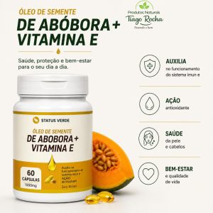 Óleo Semente Abóbora com Vitamina E SV