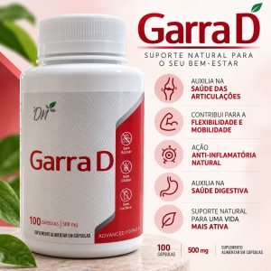 Garra do Diabo 500mg 100 cáps.