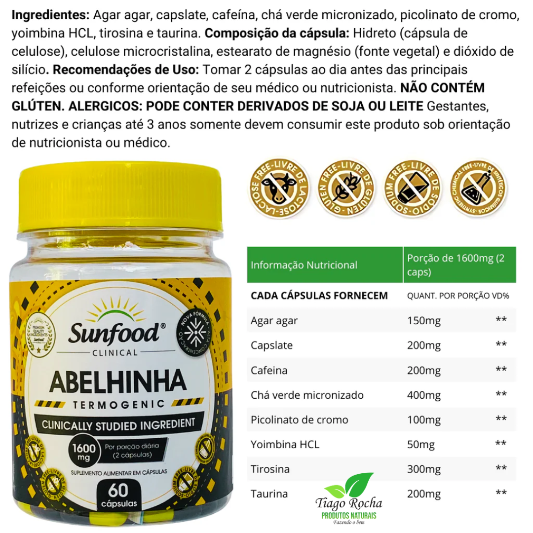 Termogênico Abelhinha 1600mg