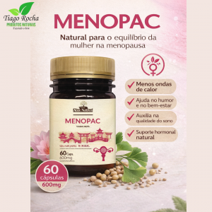 Promoção Menopac Extrato Seco 60 Cápsulas FR validade 05-26