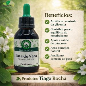 Pata de Vaca 60ml gotas puro extrato