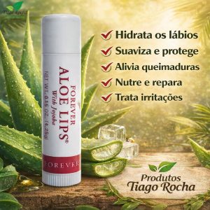 Protetor hidratante Labial de babosa