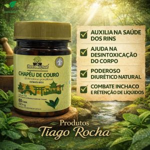 Contra Inflamação Chapéu de Couro FR 60 cápsulas
