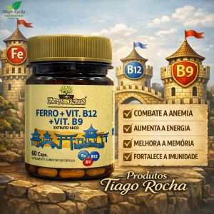 Ferro com VitB12 e VitB9