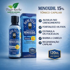 Minoxidil Tônico Capilar Loção 15%