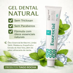 Gel Dental Sem flúor Melaleuca Aloe Vera 90g