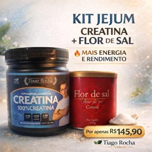 KIT JEJUM com Creatina e Flor de sal