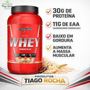 Whey Protein Cookies 900g Integralmédica validade 08/26