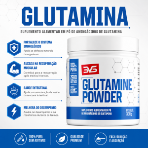 Glutamina em Pó 300g
